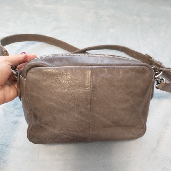 Frye Melissa Camera Crossbody bag. Ice (Gray). - Picture 11 of 12